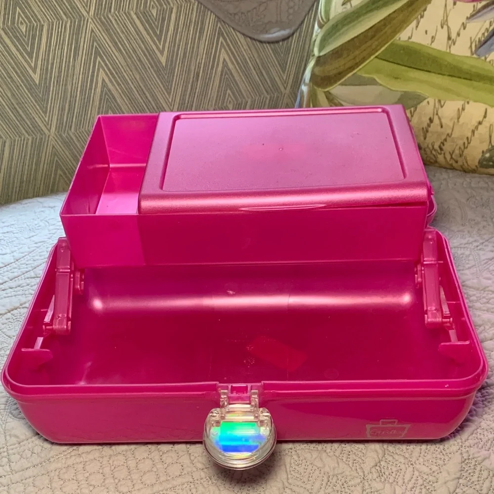 Caboodles Hot Pink Organizer Case